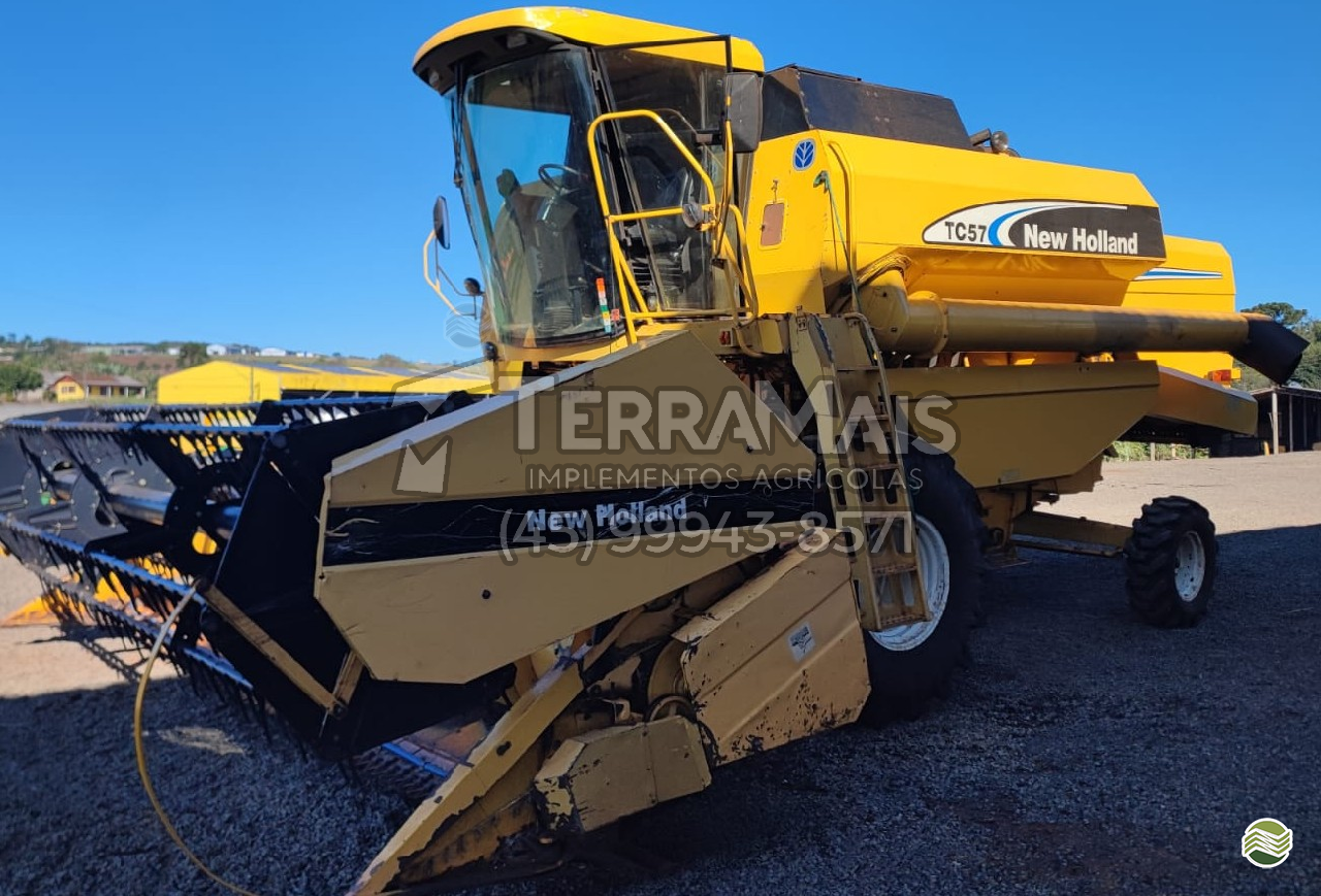 COLHEITADEIRA NEW HOLLAND TC 57 Terra Mais Implementos Agrícolas TOLEDO PARANÁ PR